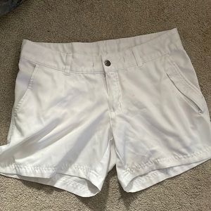 White shorts